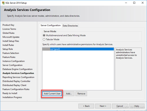 نصب SQL Server