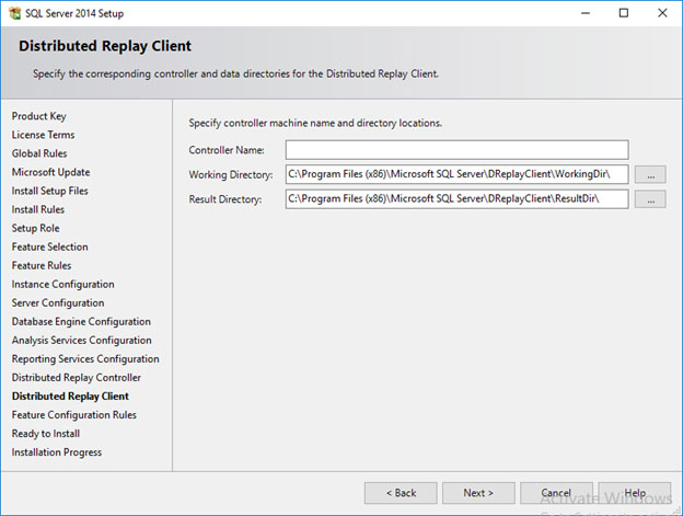 نصب SQL Server