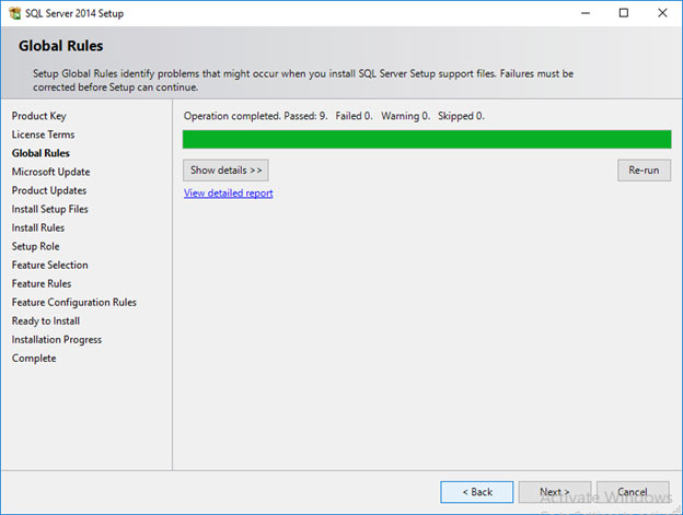 نصب SQL Server